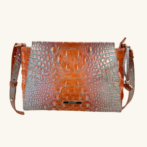 BRAHMIN Estampado naranja