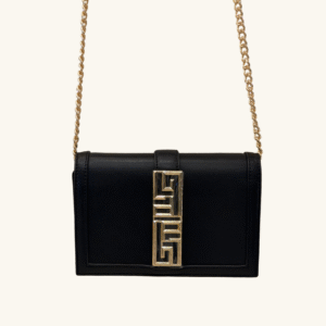 Mini Gaëlle Paris – Bolsa de Ecopiel con correa dorada