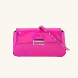 By Far- Tilda Pochette en fucsia iridiscente